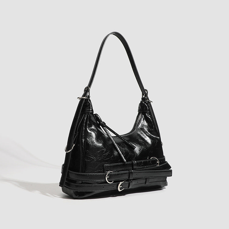 Large Capacity Underarm Bag New Trendy High-end Feeling
