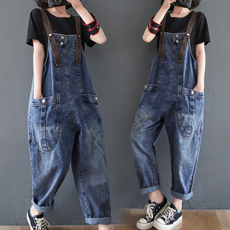 Kvinders løse overalls og slanke studenteroveralls