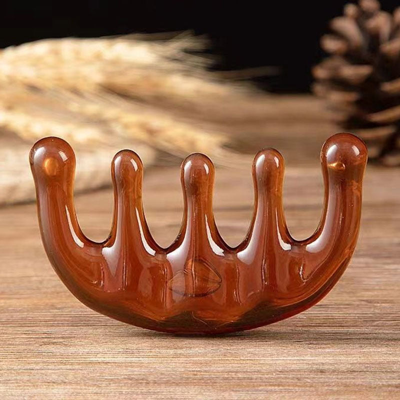 Husholdnings Mode Horn Meridian Massage Kam
