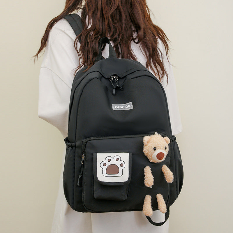 Backpack Junior High School And Elementary School Students Schoolbag Girl Grades