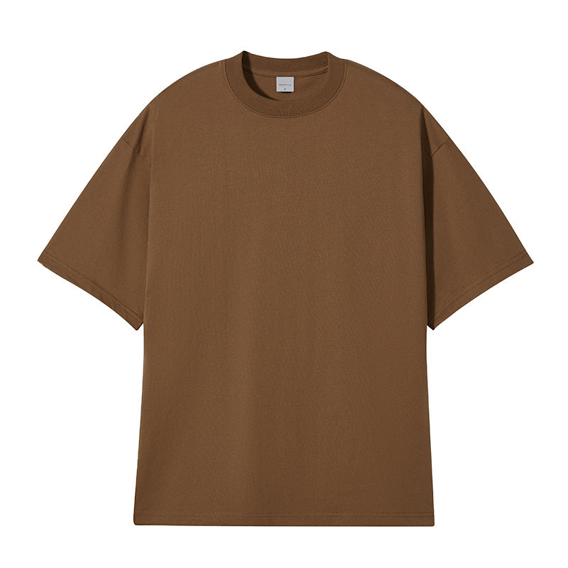 Herre Basic T-shirt med korte ærmer