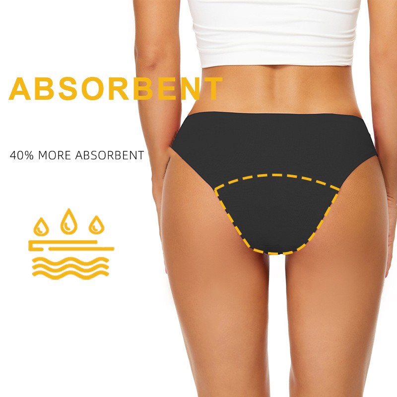 Seamless Swimming Trunks Physiological Underwear Four-layer Leak-proof