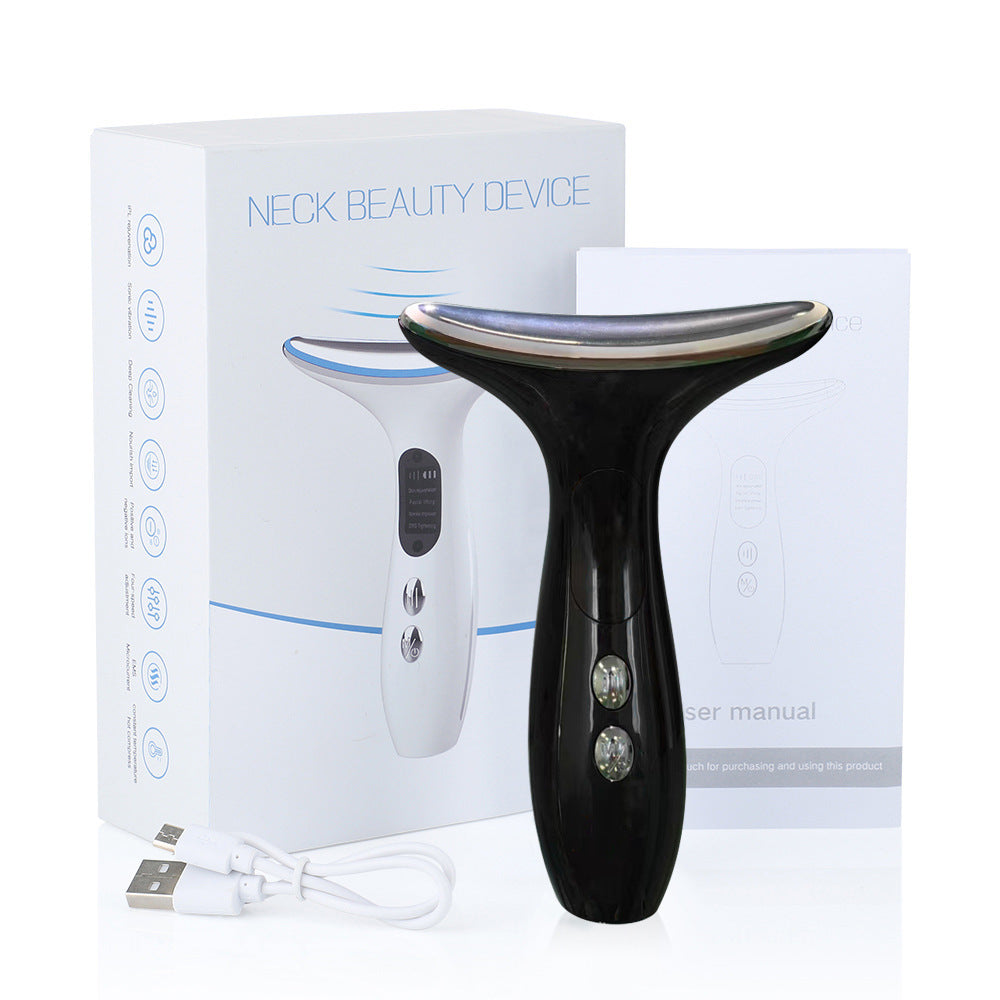 EMS Micro Current Lighting Multifunctional Facial Neck Massage Beauty Apparatus