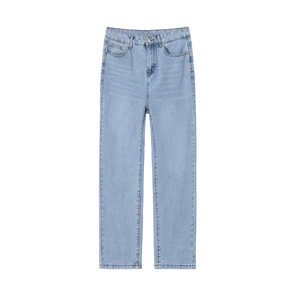 Wide Leg Plain Casual Trousers