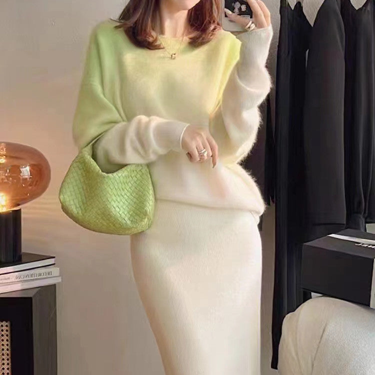 New Korean Style Crew Neck Pullover Sweater