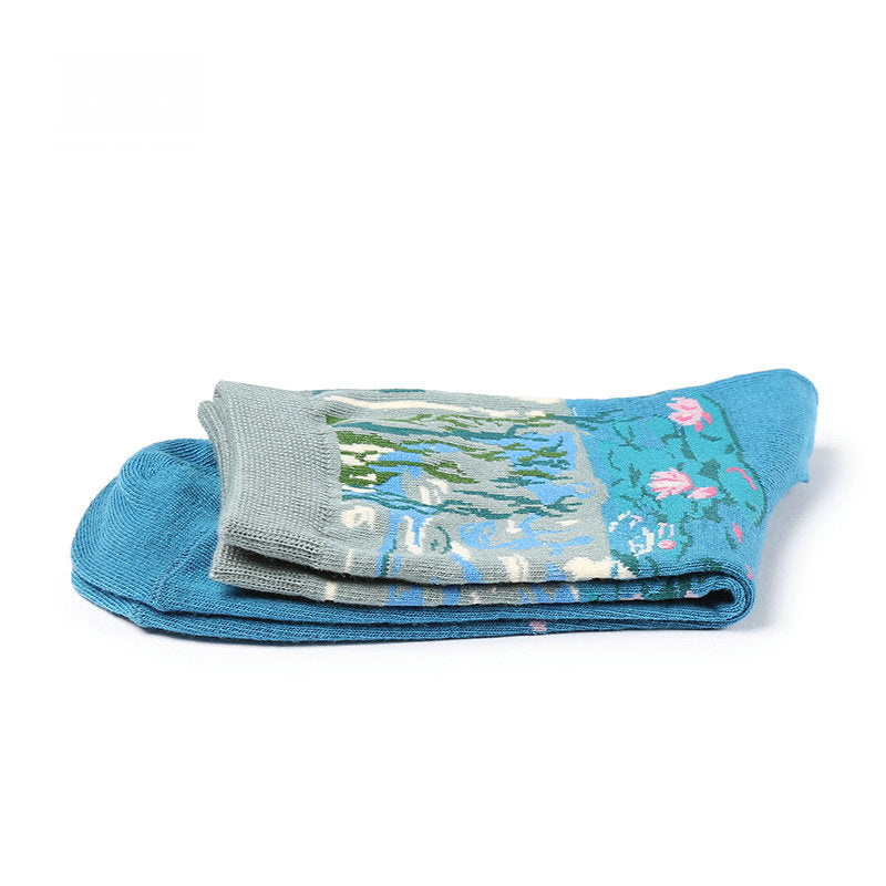 Women's Personalized Pure Cotton Mid Length Socks
