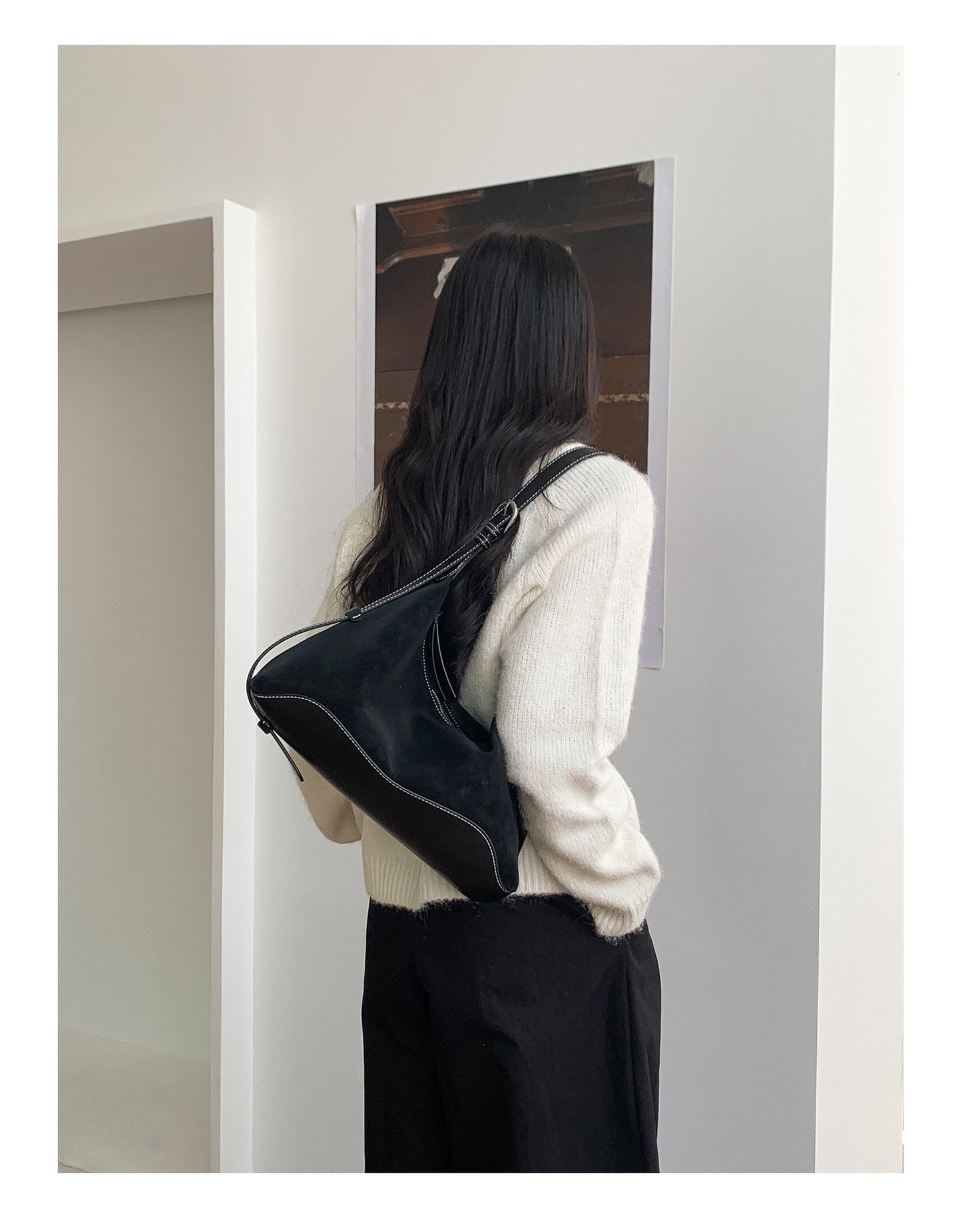 Unique, Niche Brown-toned Commuter Underarm Shoulder Bag