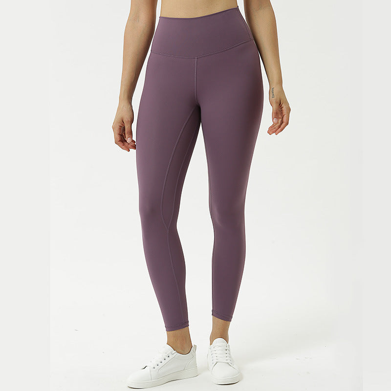 Double-sided Sanding Skin Nude Feel Yoga Pants