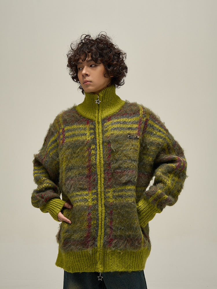 Men's American-style Vintage Knitted Sweater