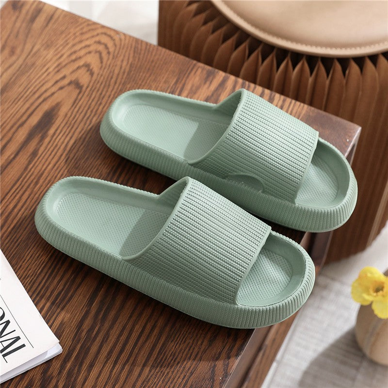 Men's And Women's Fashion Casual Solid Color Non-slip Slippers