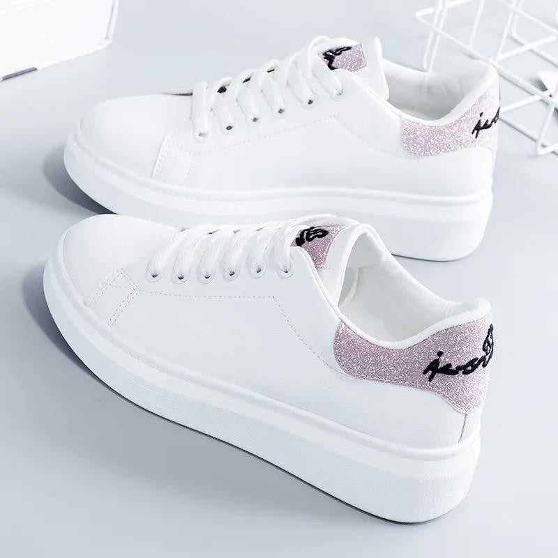 Fashion Little White  Student Flat-bottomed Female Casual Sneakers