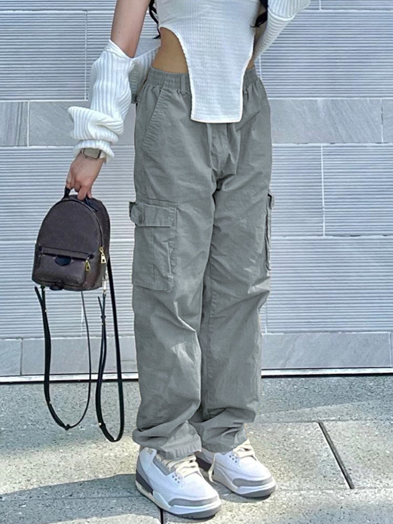 Overall Løse Bomuldsjeans til Kvinder