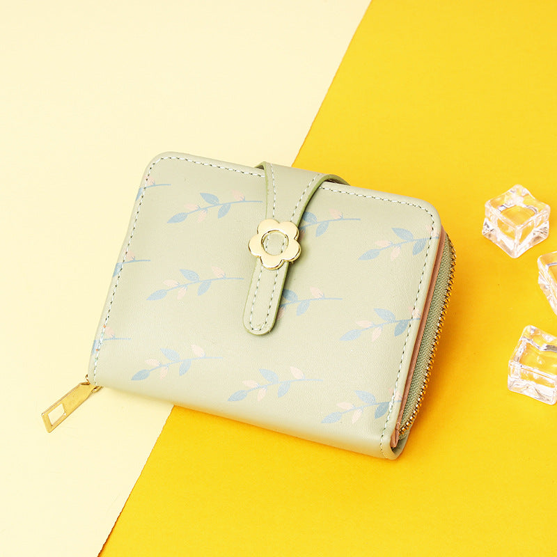 Clip Fastener Student Zipper Female Zero Wallet