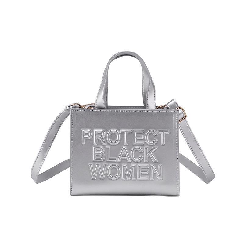 Women's Fashion Casual Embossed Candy-colored Shoulder Messenger Bag