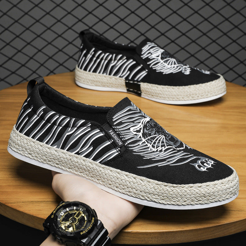Men's Chinese Style Casual Slip-on Cloth Shoes
