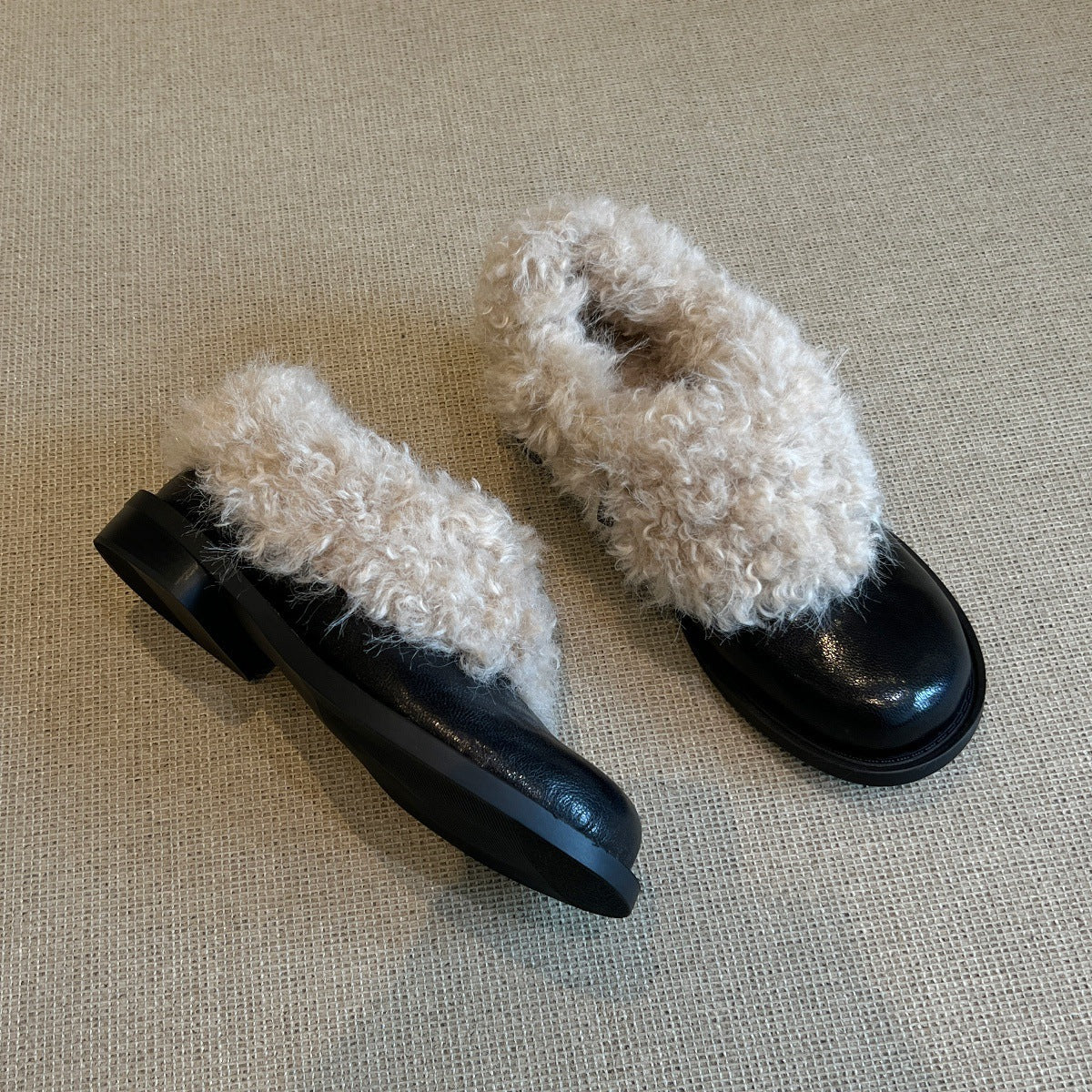 Women's French-style Soft And Gentle Thick-soled Shoes