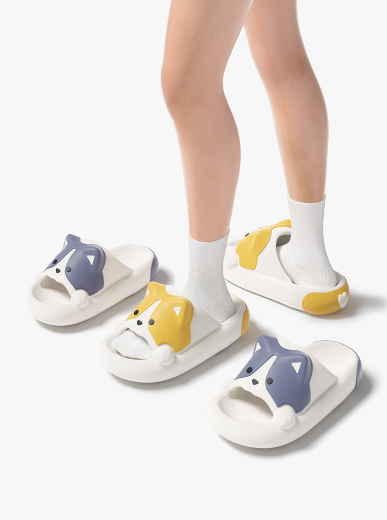 Corgi Slippers Women's Summer Indoor Furniture