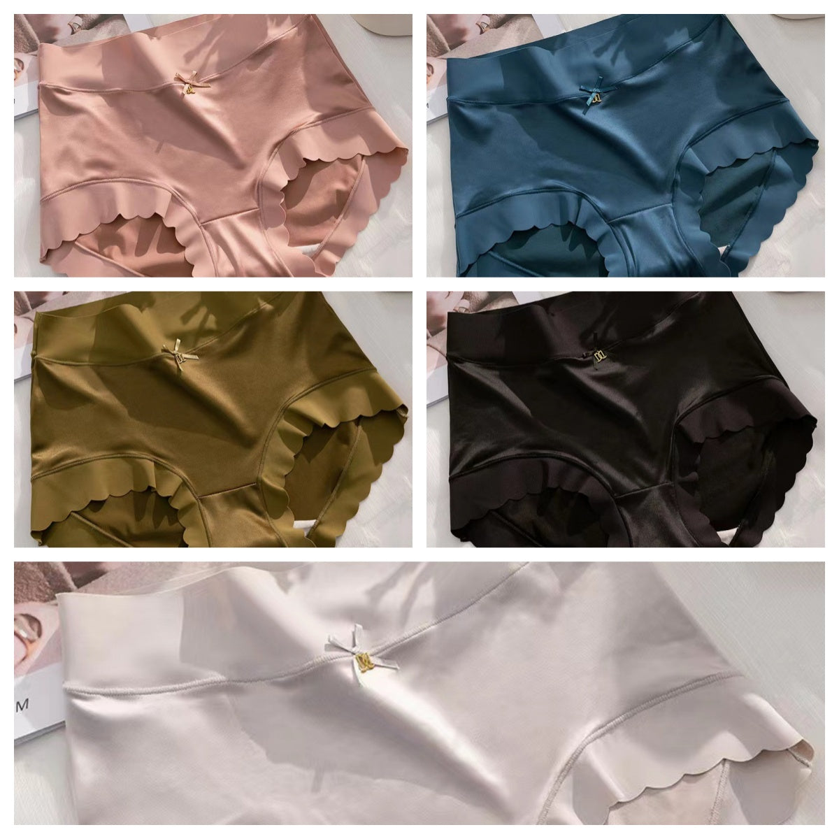 Women's Fashion Simple High Waist Belly Contracting Bum Lift Shorts