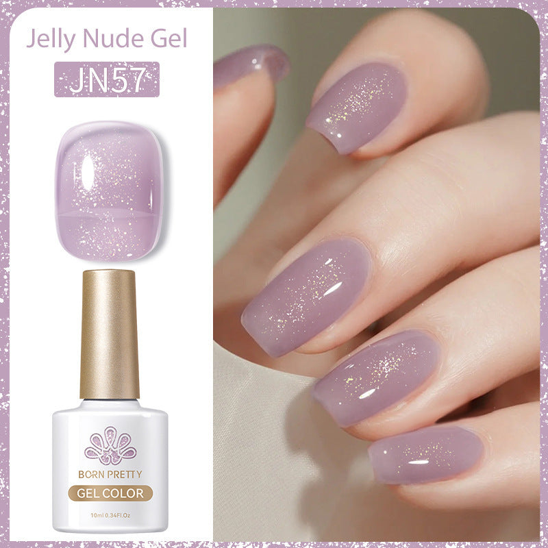 Nail Polish Transparent Color UV Polish Jelly Phototherapy Plastic