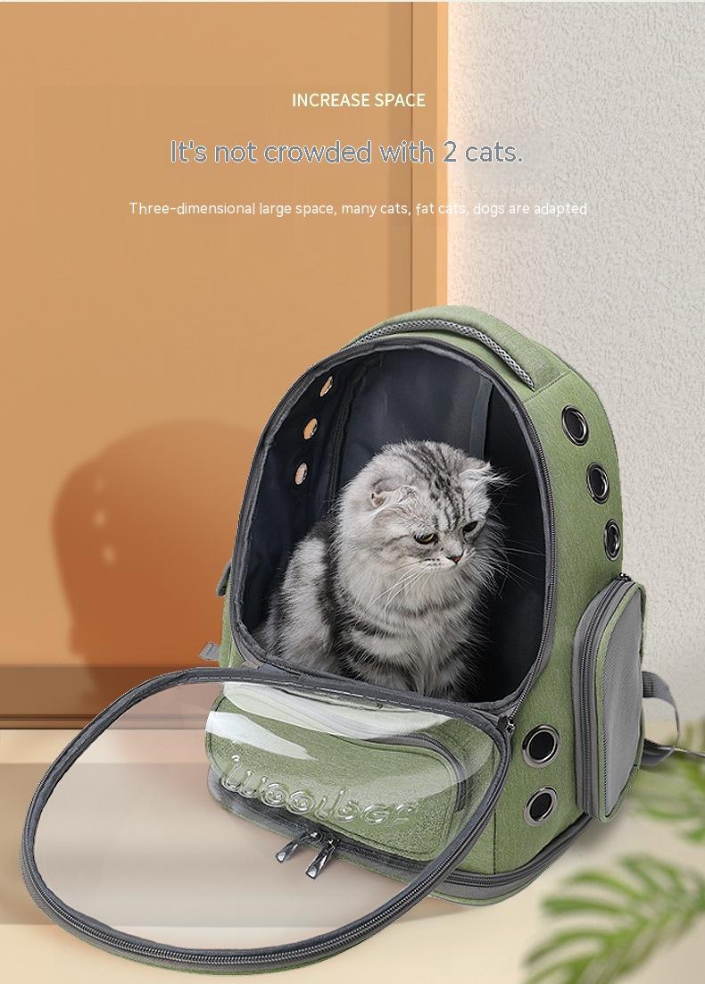 Outdoor Portable Breathable Space Pet Cabin Backpack