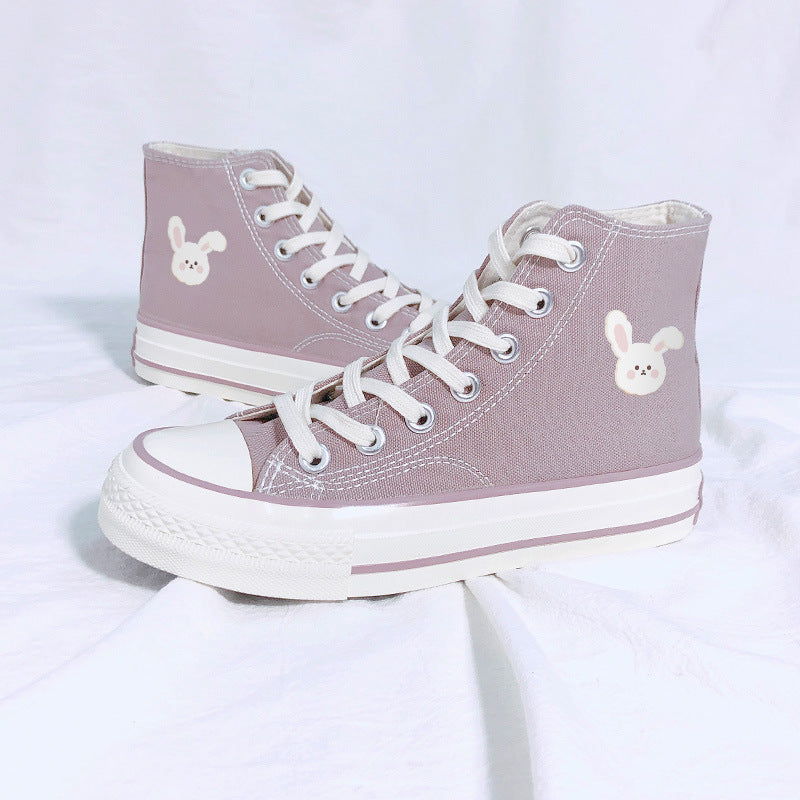 Girlfriends Canvas High Top Sneakers