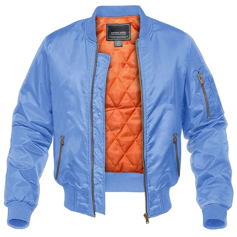 Plus Size Fat Guy Sports Casual Cotton Jacket
