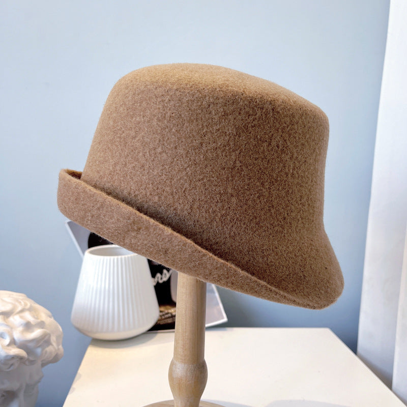 Australian Wool Bucket Hat Women's Small Warped Edge