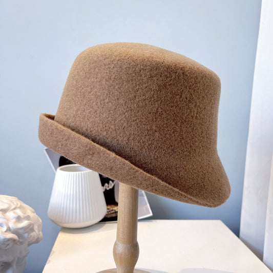 Australian Wool Bucket Hat Women's Small Warped Edge