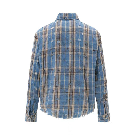 Fashion Personality Hole Vintage Shirt