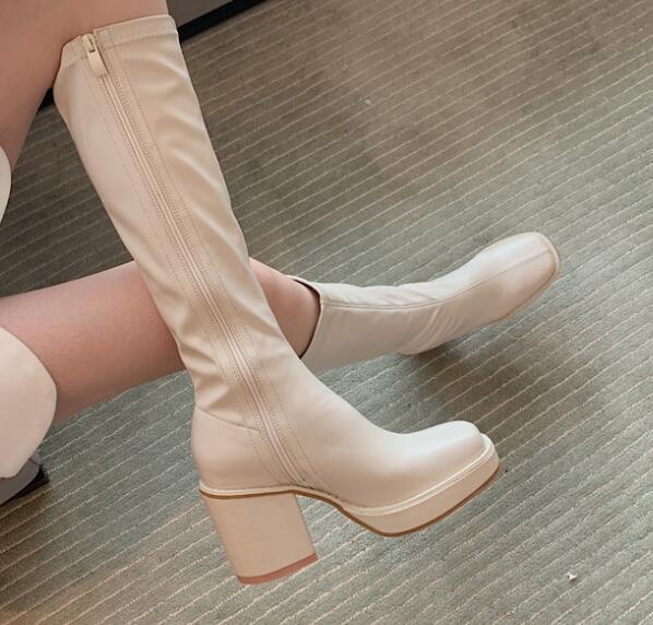 New Korean Platform High Heel Boots