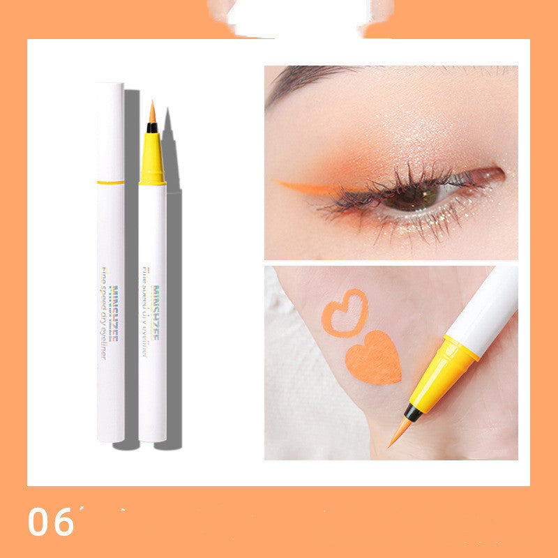 Eyeliner  Xizhi Color Non-smudge Extra Fine Red Waterproof Long-lasting Liquid Eyeliner Pen