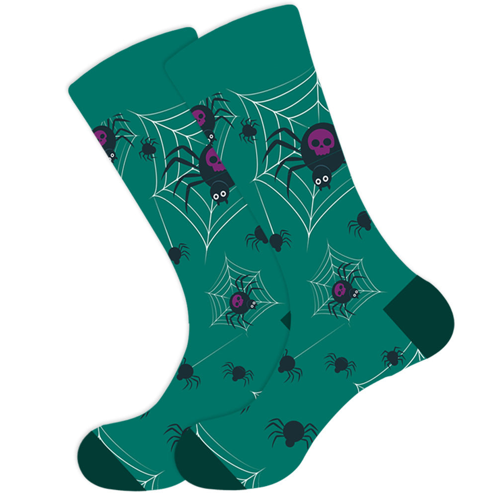New Halloween Men's And Women's Skull Socks