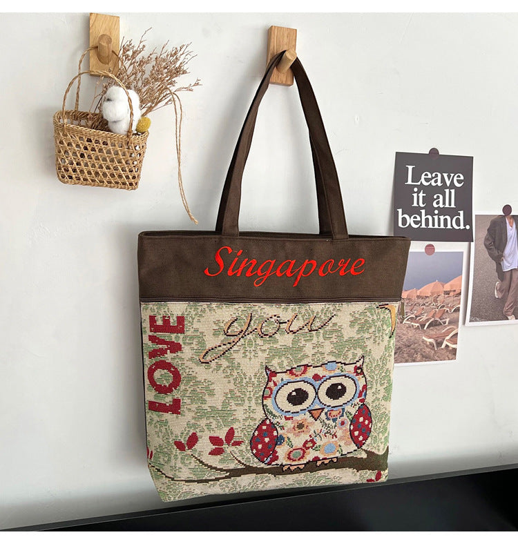 Women's Large Capacity Shopping Bag Handbag