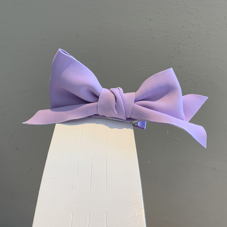 Children's Big Bow Hairpin Stretch Cloth