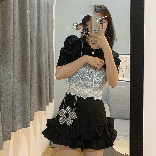 Creative Mini Five-pointed Star Beaded Crossbody Bag