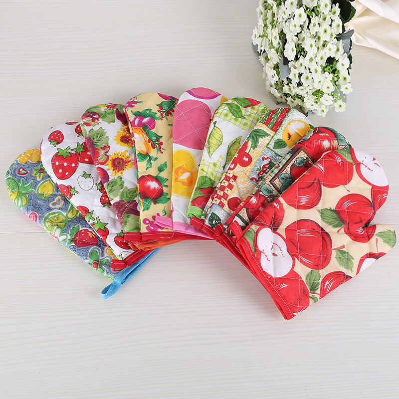 New Baking High Temperature Microwave Oven Thickened Gloves