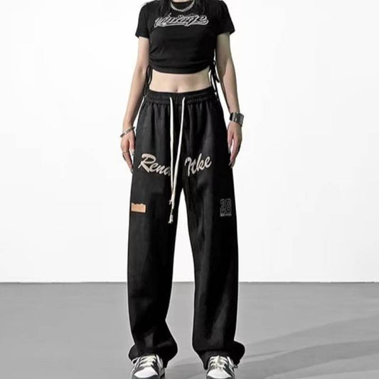 Women's New Fall Straight Green Pants