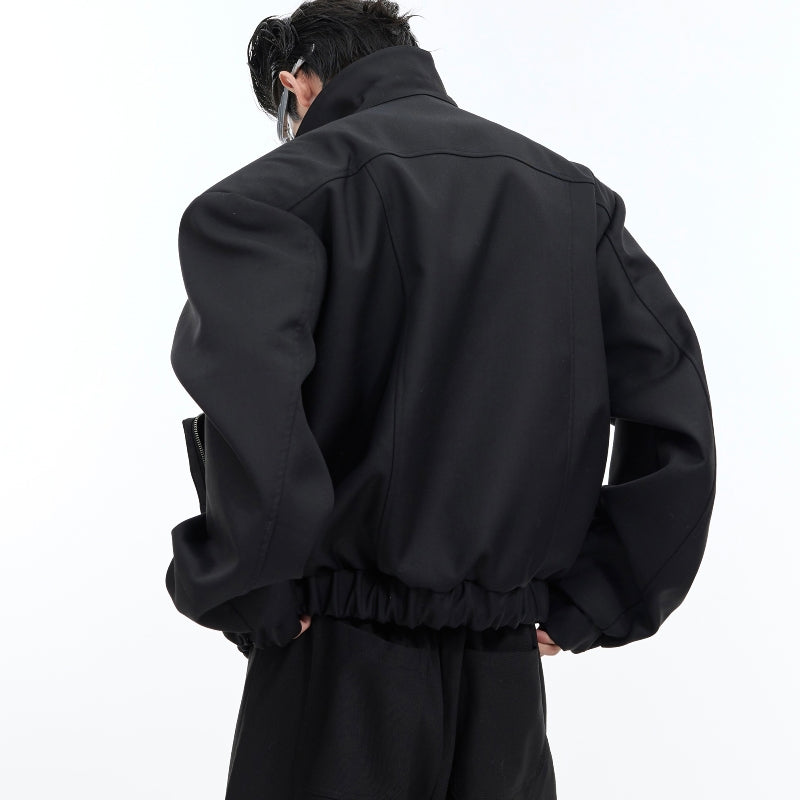 Niche Deconstruction Three-dimensional Large Pocket Design Jacket Jacket