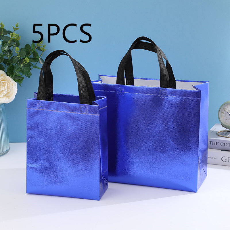 Aluminum Coated Non-woven Folding Tote Bag