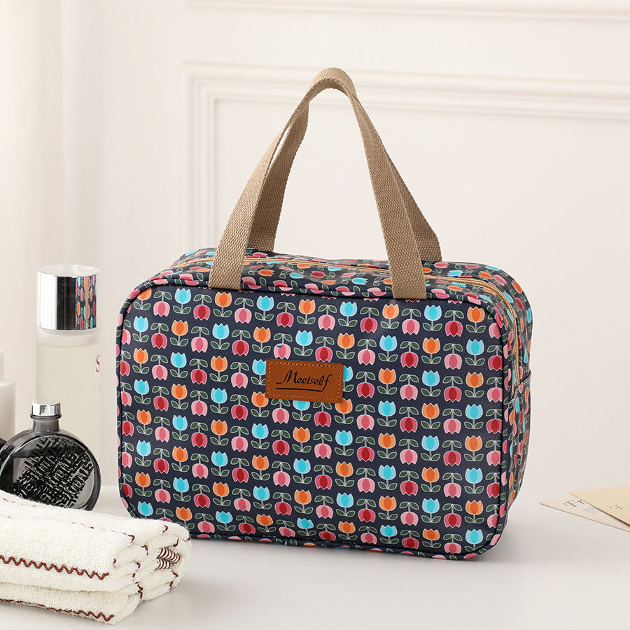 Portable, High-capacity Travel And Outdoor Toiletry Bag