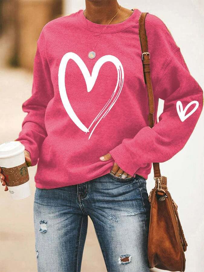 Loose Casual And Comfortable Round Neck Temperament Commute Style Sweater