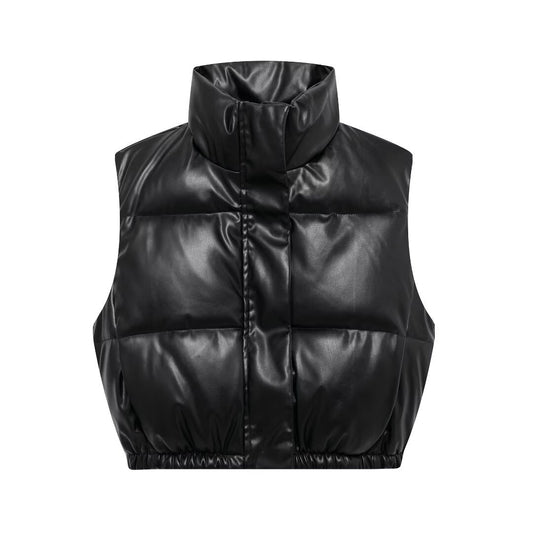 Fashion Short Waistcoat Cotton-padded Coat Women