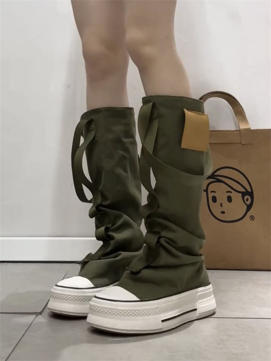 Fashionable And Versatile Puffy Martin Boots