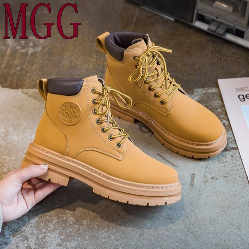 Outdoor Versatile Thick-soled High-top Martin Boots