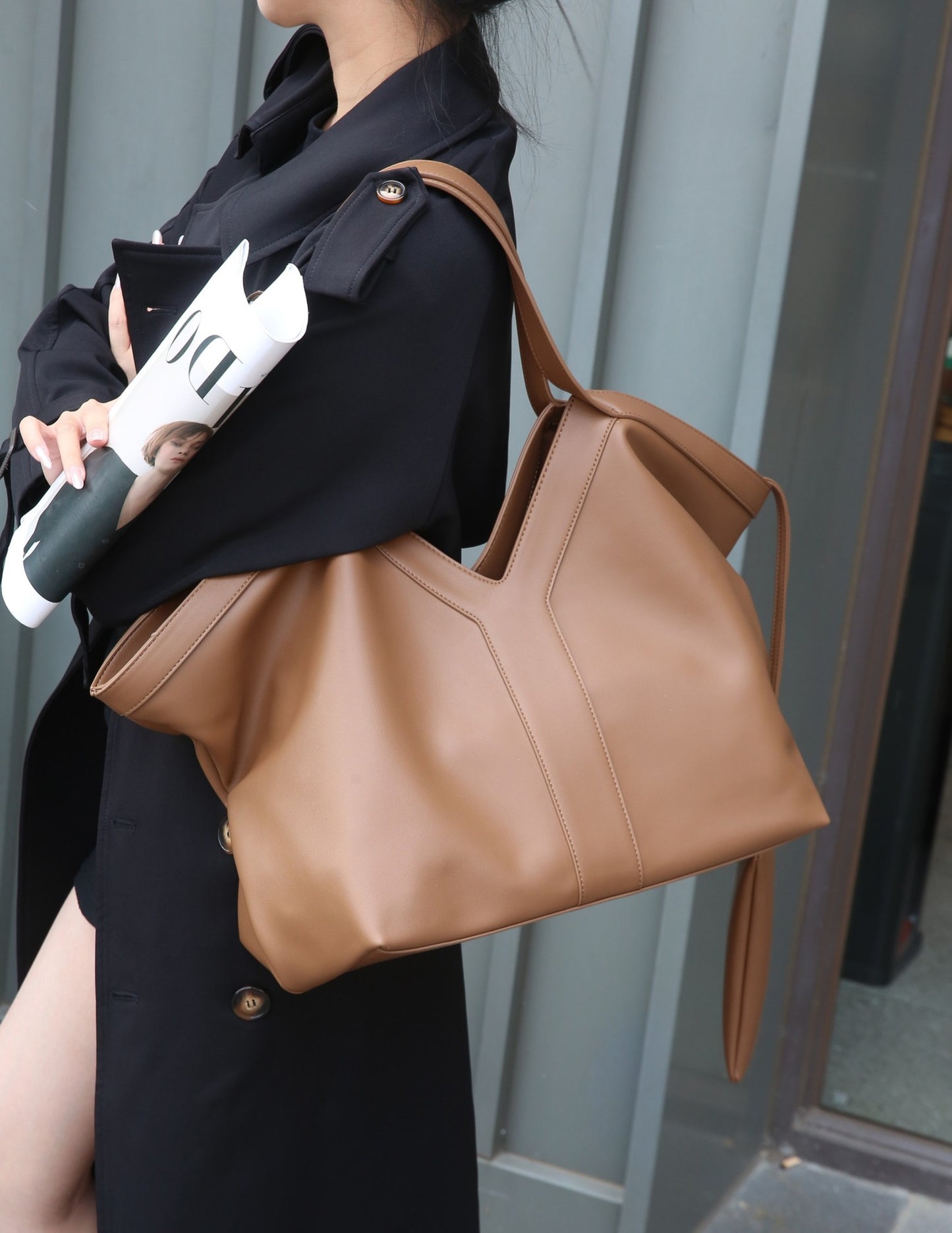 Niche All-match Large Capacity Totes Leisure Commute Shoulder Bag