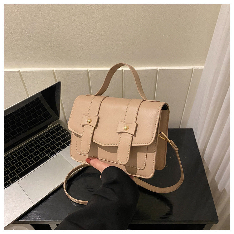 Retro Fashion Casual Crossbody Bag Simple Texture