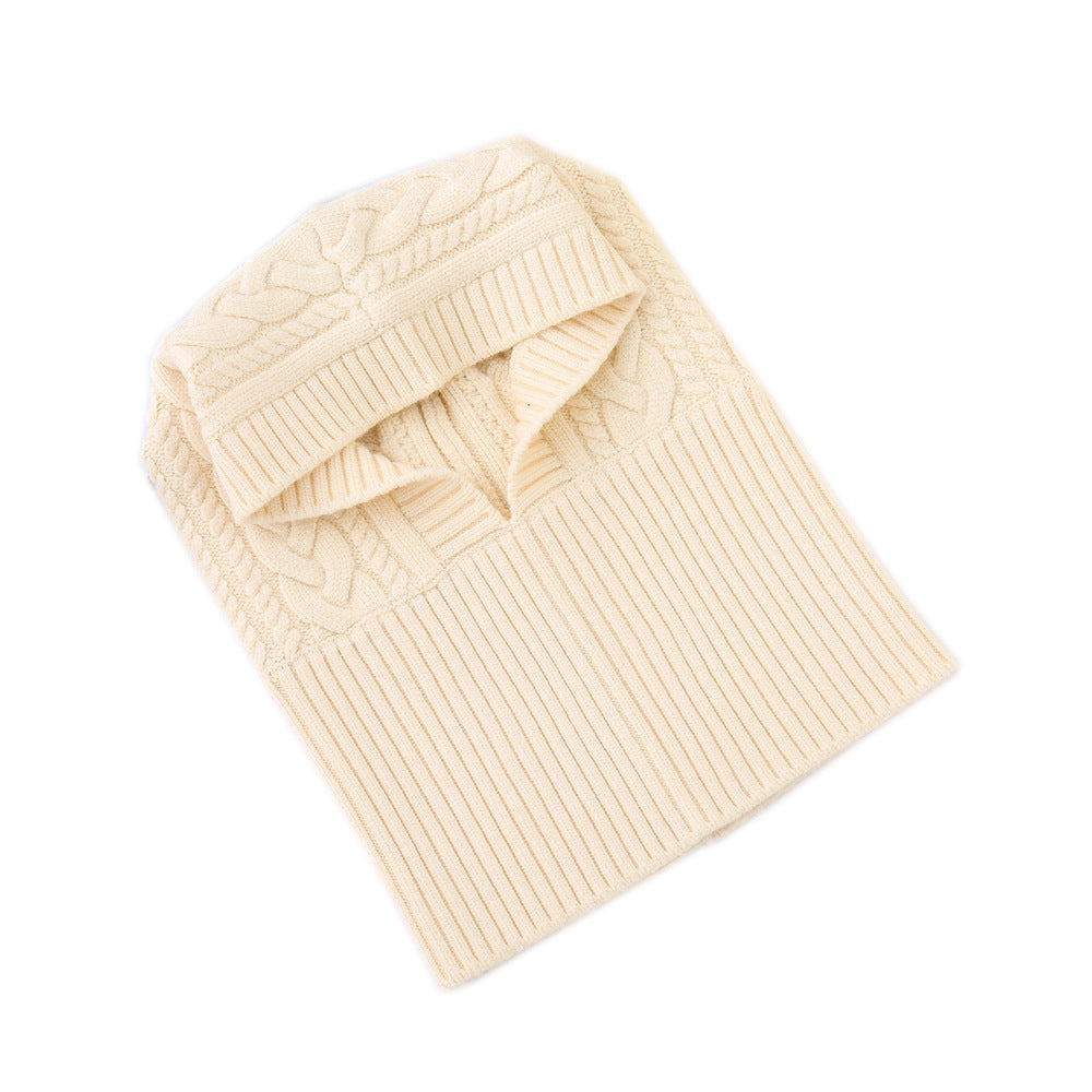 Women's Thickened Thermal Dual-use Knitted Scarf