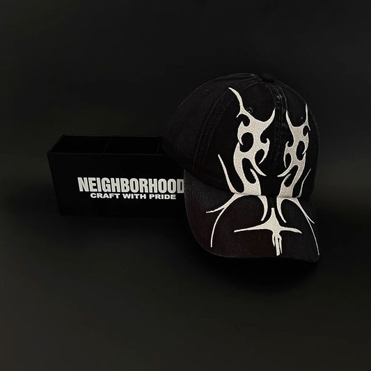 Embroidered Flame Baseball Cap Unisex Streetwear For Trendsetters Perfect For Any Look