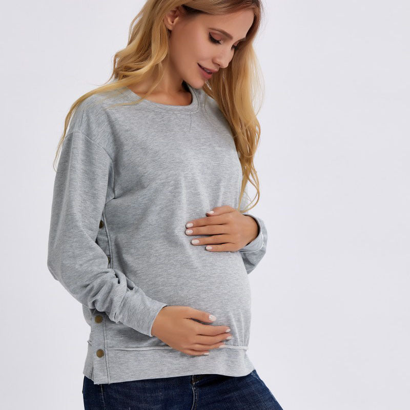 Efterår og vinter ny langærmet ventetøjs-løs sweater
