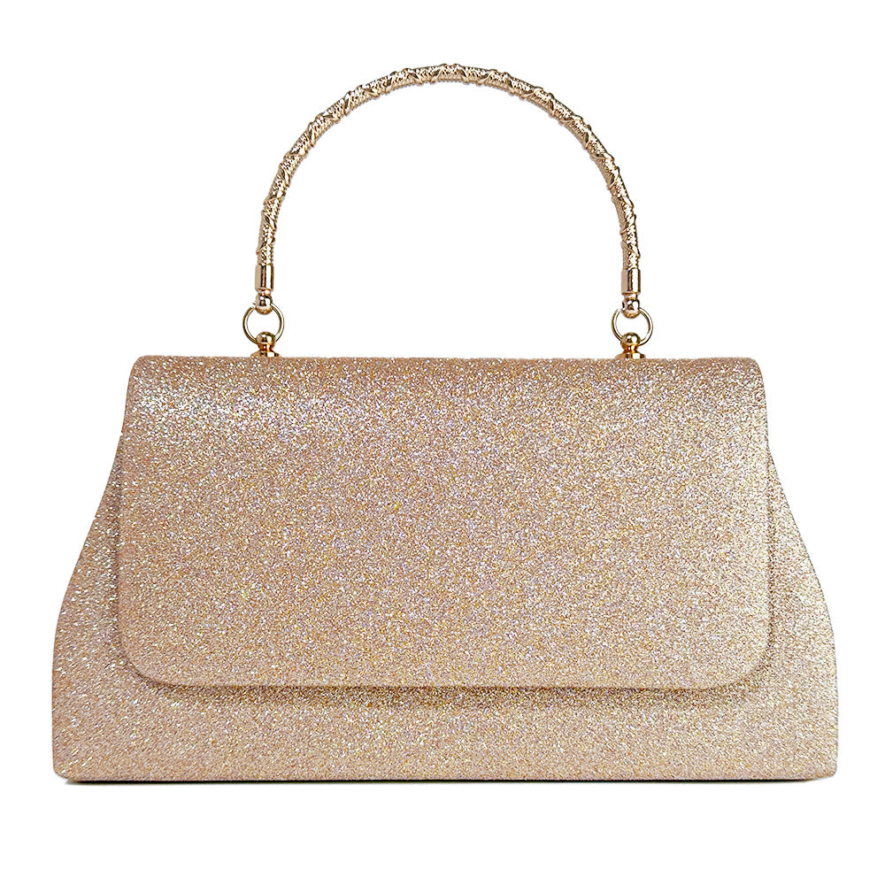 Damehåndtaske Niche Glitter Håndbåren Middagsselskab Enkel
